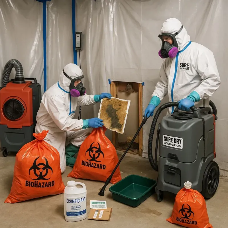Contaminated Water Handling Protocols process in Pass Christian, MS