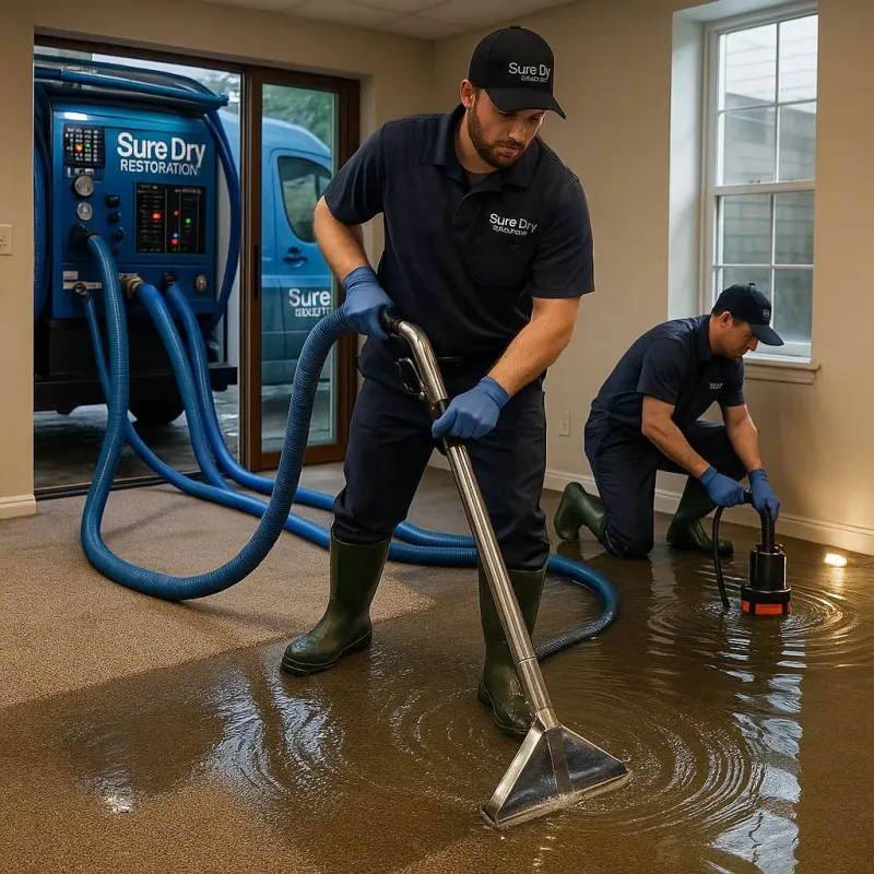 Water Extraction and Removal process in Pass Christian, MS